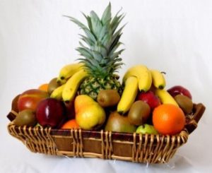 Large Gift Basket Full of Fruit