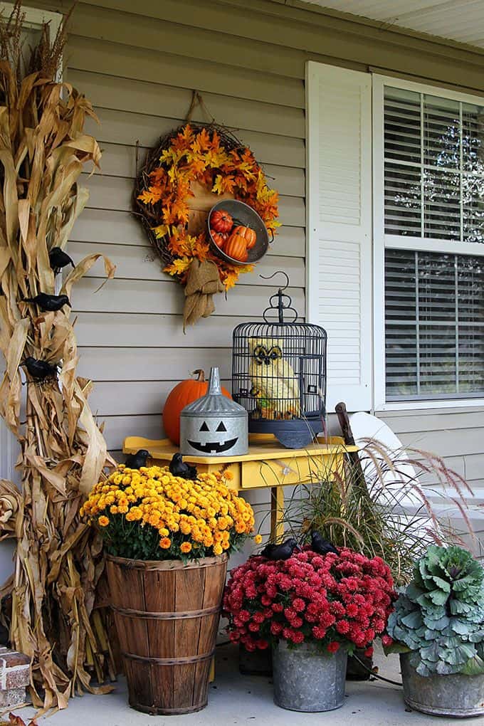 Decorate Your Front Porch for Fall - Port Charlotte Florist Blog